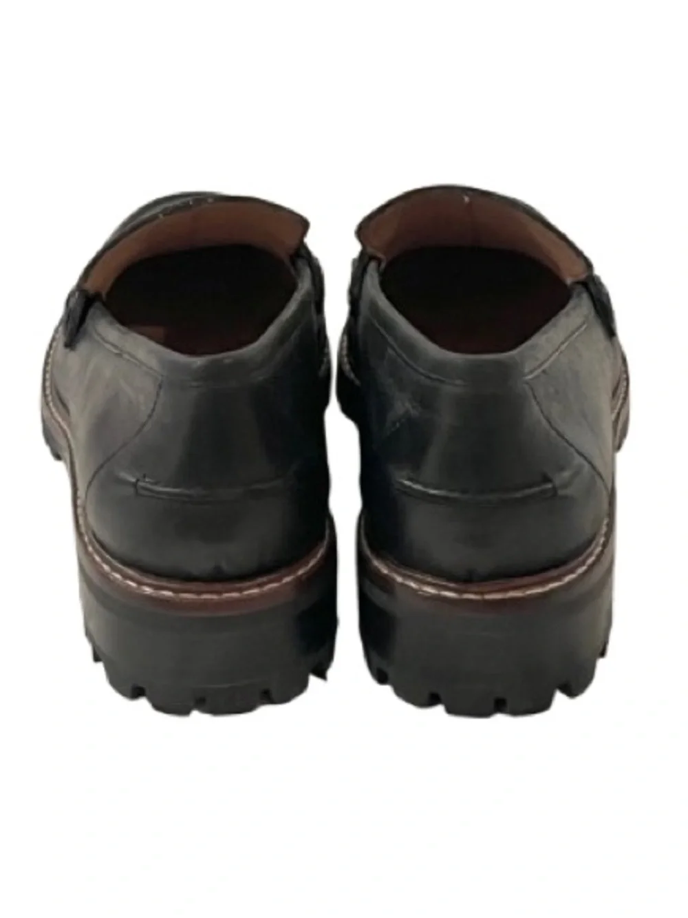 NWOT- Madewell- The Corinne Lugsole Leather Loafer. Size: 5.5